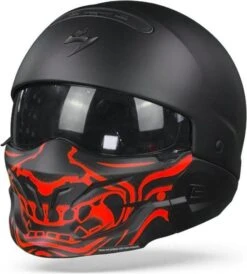 Scorpion Exo-Combat Evo Mask Samurai Red