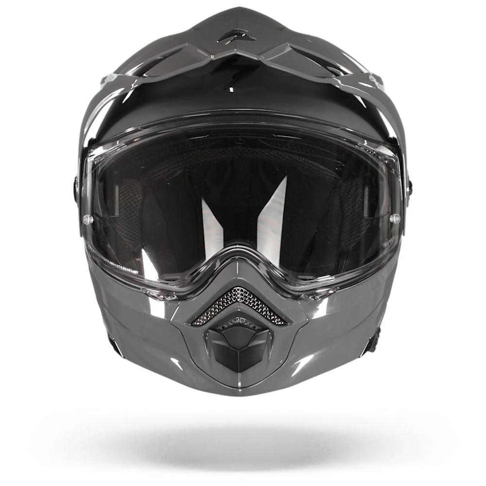 Scorpion ADX-2 Solid Cement Grey Adventure Helmet - Image 2