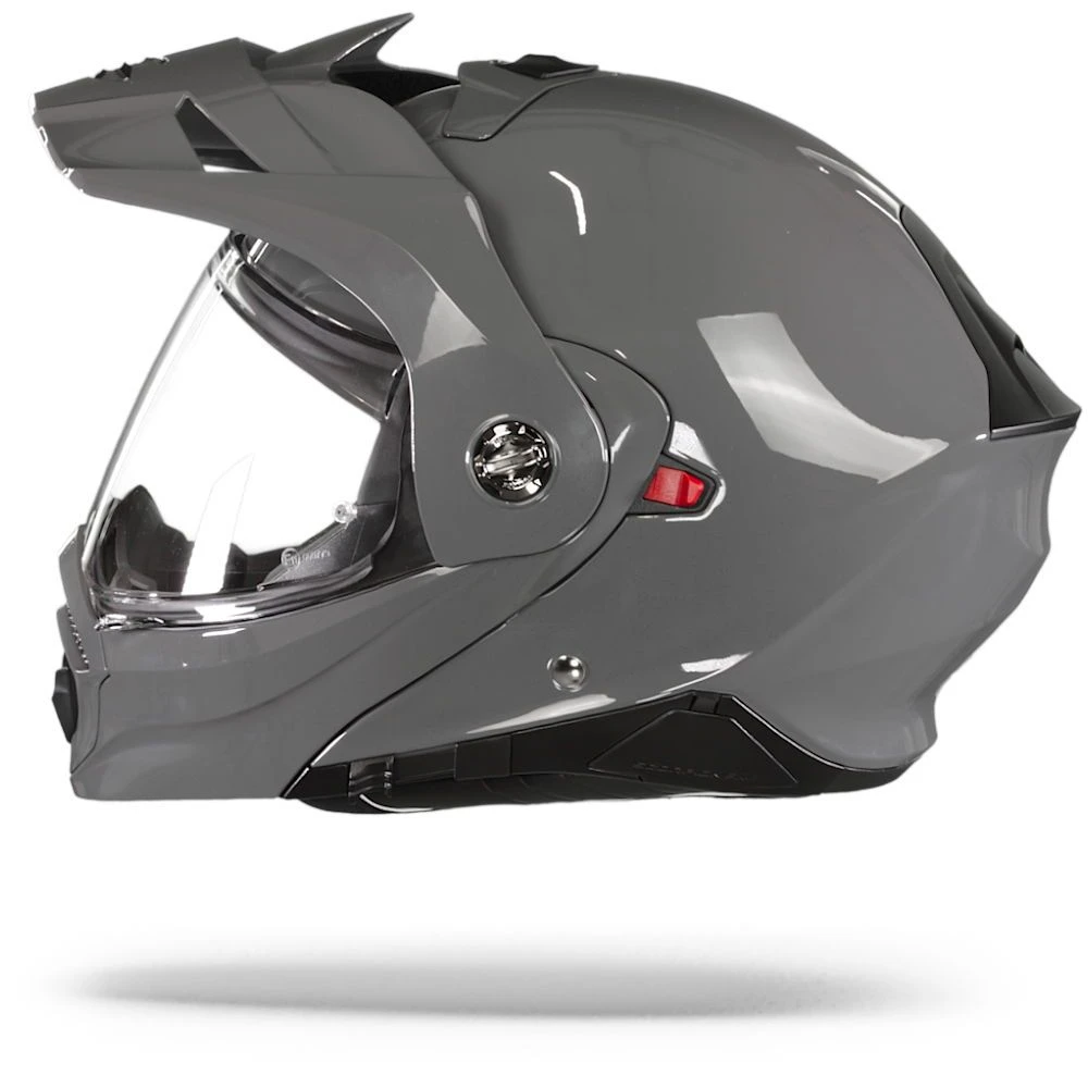 Scorpion ADX-2 Solid Cement Grey Adventure Helmet - Image 6