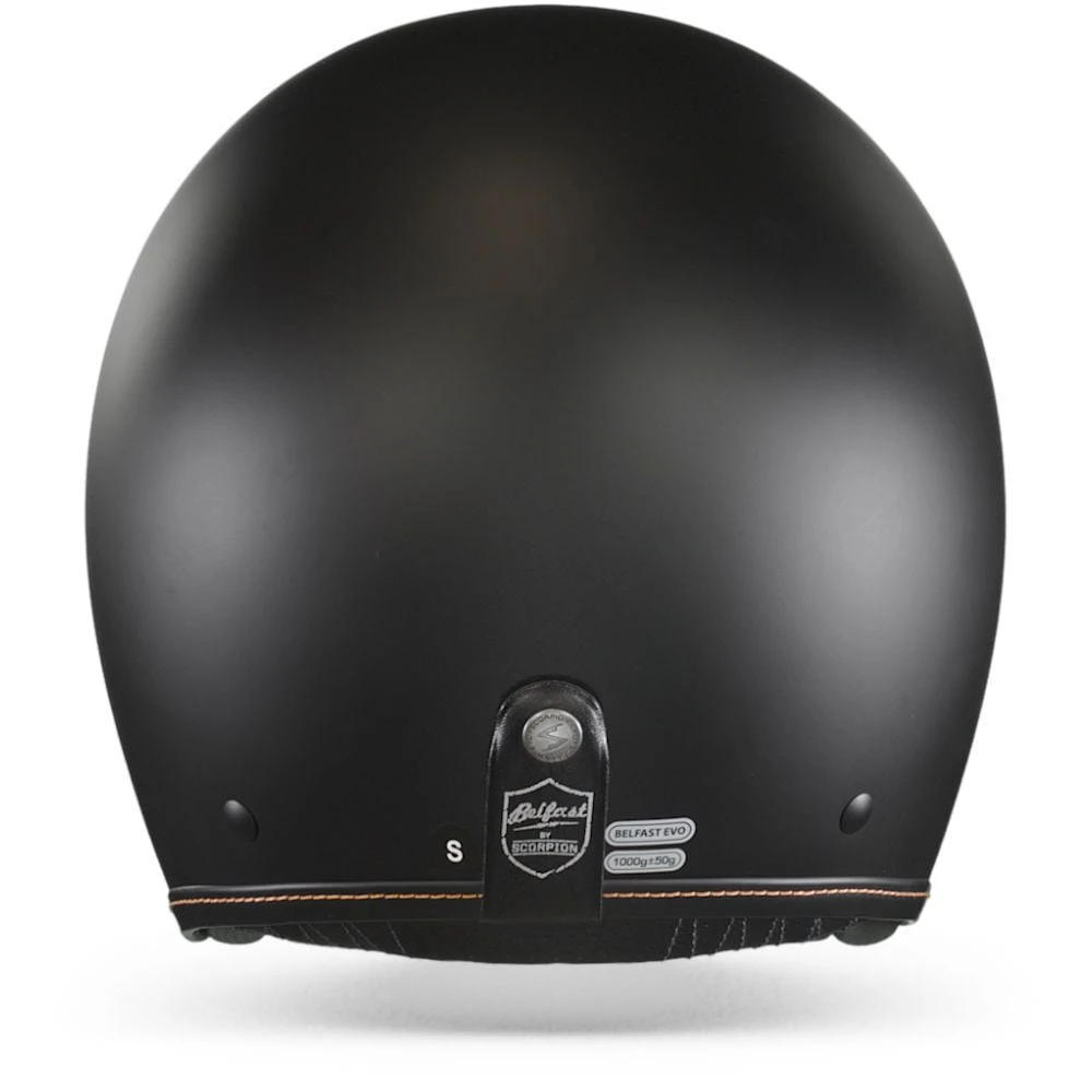 Scorpion Belfast Evo Matt Black Jet Helmet - Image 5