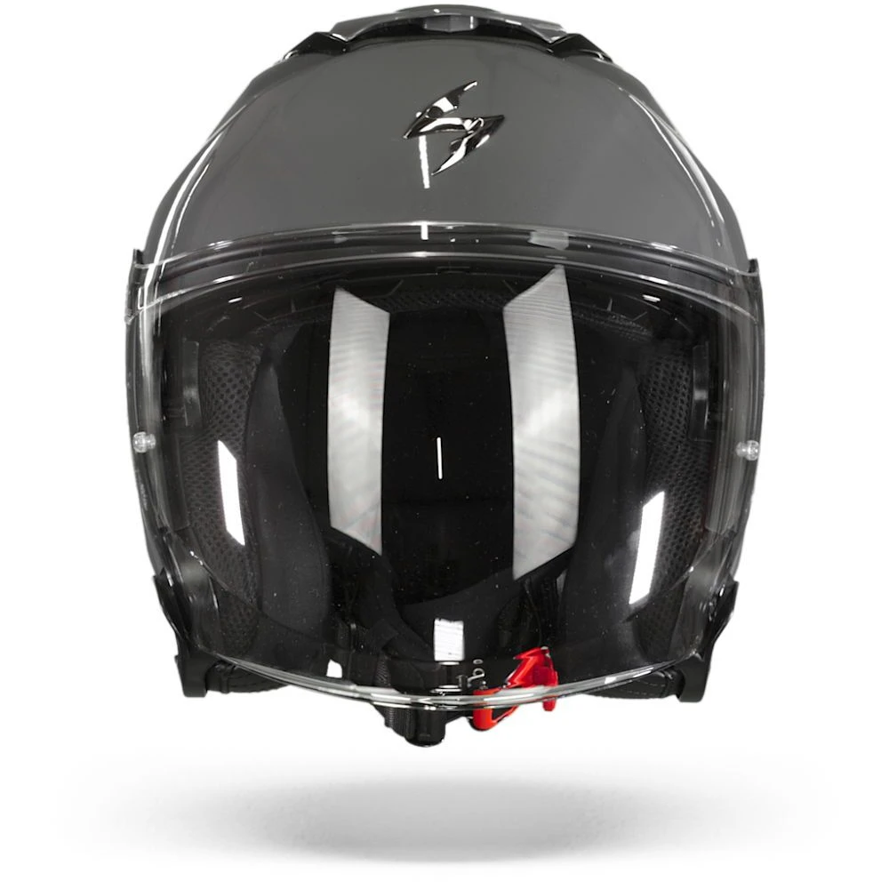 Scorpion EXO-S1 Solid Cement Grey Jet Helmet - Image 2