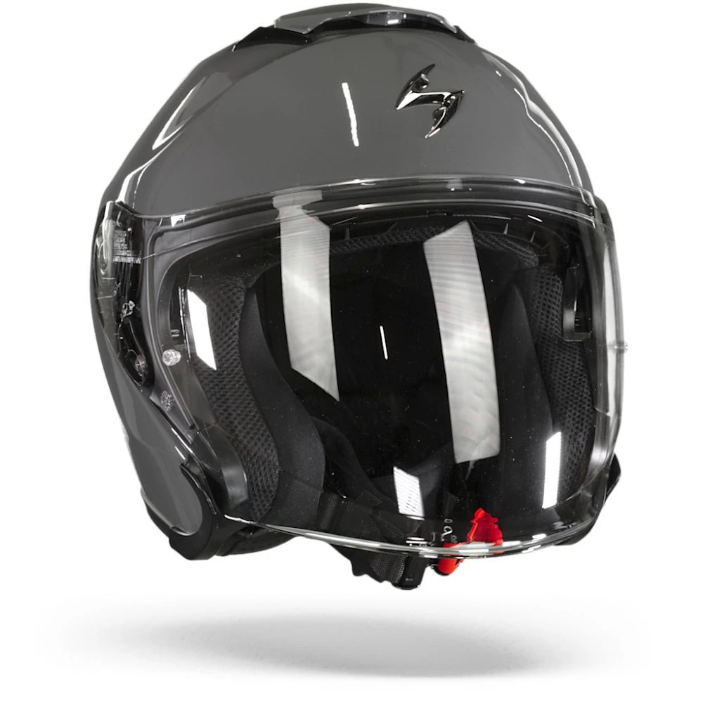 Scorpion EXO-S1 Solid Cement Grey Jet Helmet - Image 3