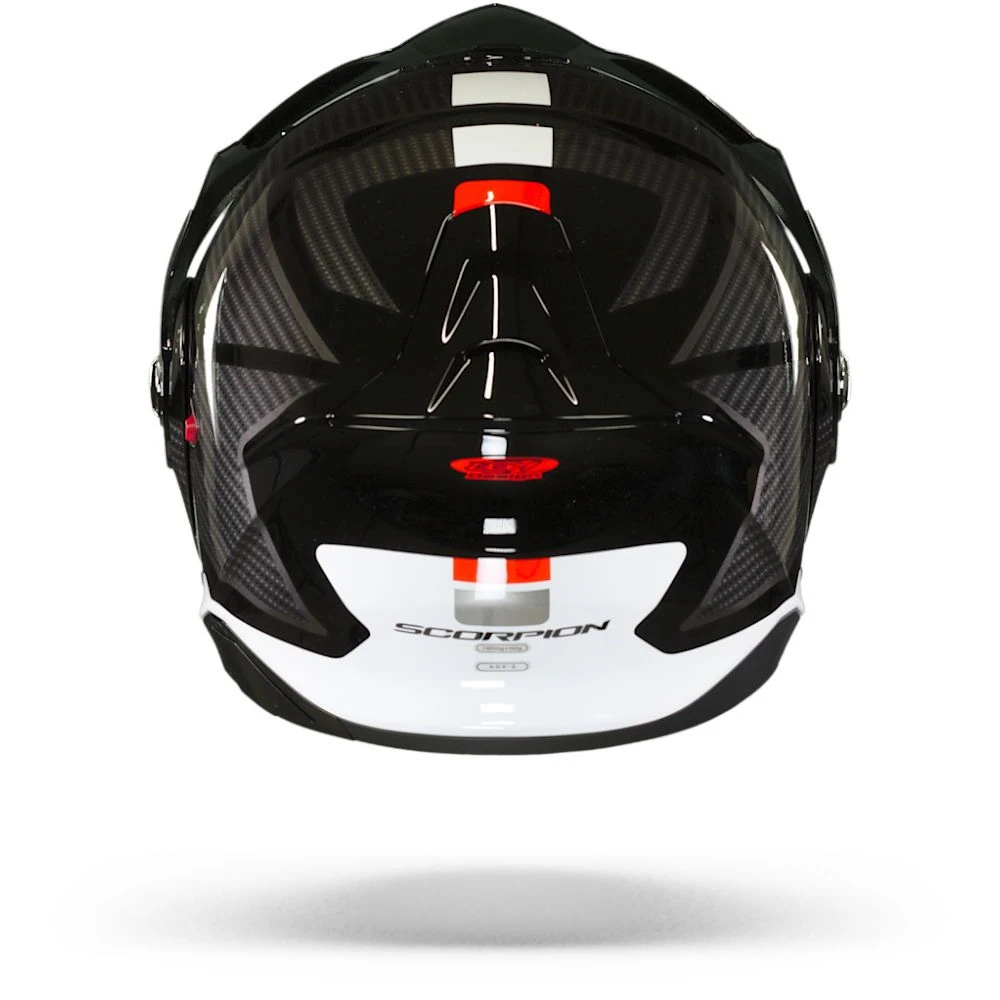Scorpion ADX-2 Camino Black-Silver-Red Adventure Helmet - Image 5