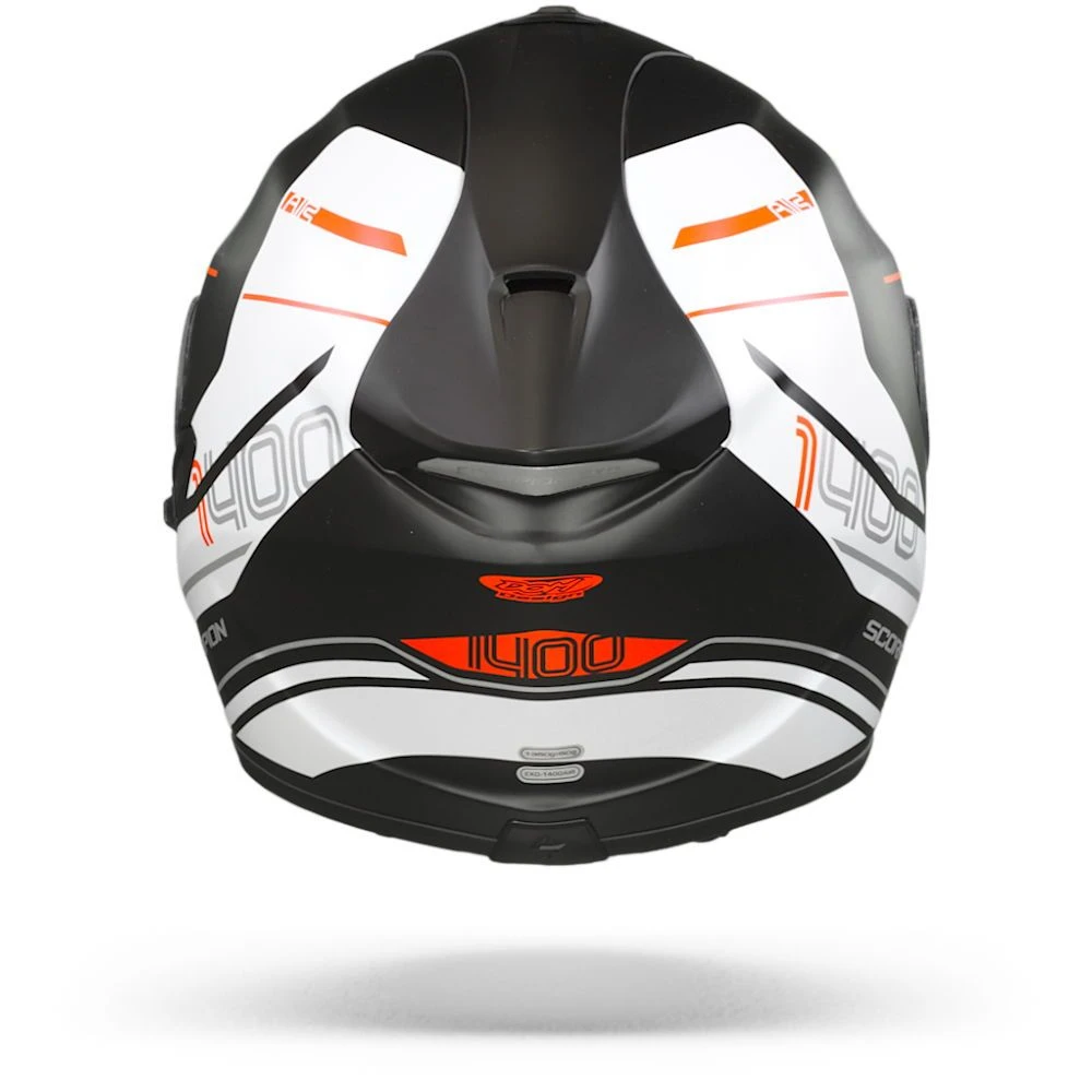 Scorpion EXO-1400 Air Vittoria Matt Black-White Full Face Helmet - Image 5