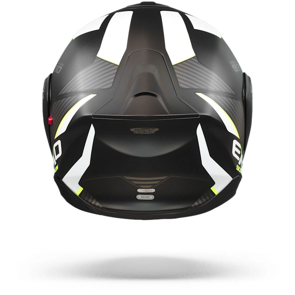 Scorpion EXO-930 Navig Matt Black-Neon Yellow Modular Helmet - Image 5