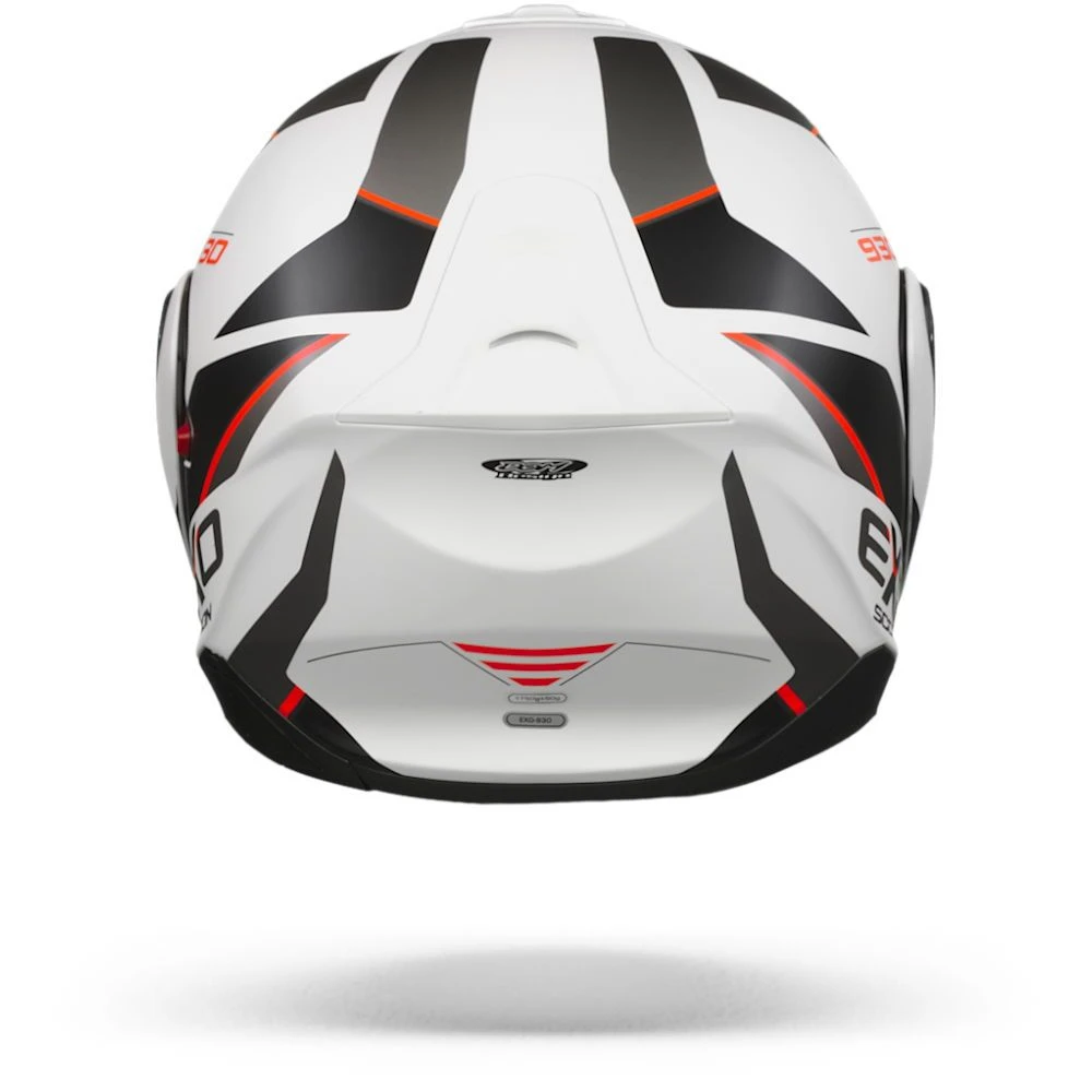 Scorpion EXO-930 Navig Matt White-Black-Red Modular Helmet - Image 5