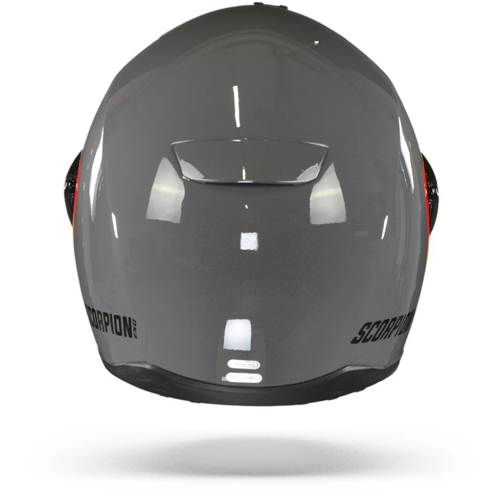Scorpion EXO-HX1 Nostalgia Cement Grey-Black-Red Full Face Helmet - Image 5