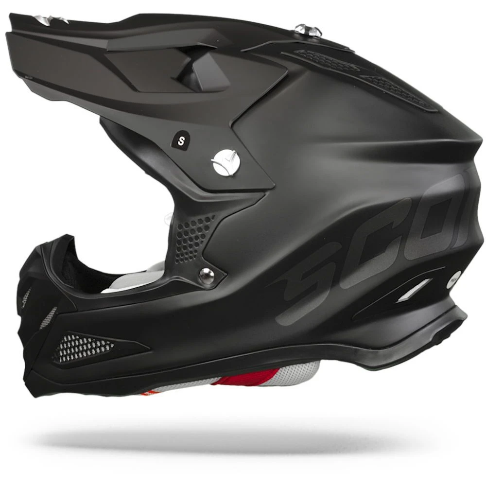 Scorpion VX-22 Air Solid Black Offroad Helmet - Image 6