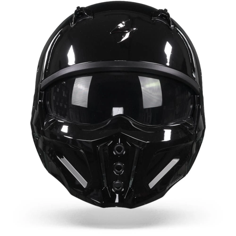 Scorpion Covert-X Solid Black Jet Helmet - Image 2