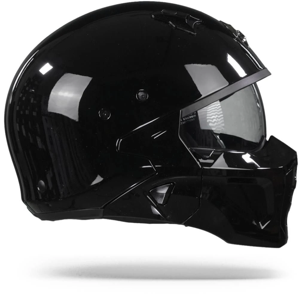 Scorpion Covert-X Solid Black Jet Helmet - Image 4
