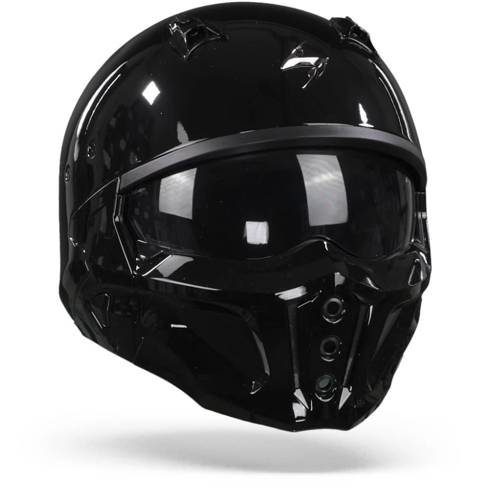 Scorpion Covert-X Solid Black Jet Helmet - Image 3