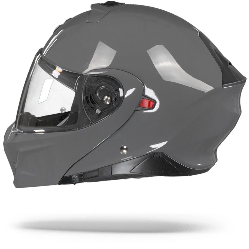 Scorpion EXO-930 Solid Cement Grey Modular Helmet - Image 4