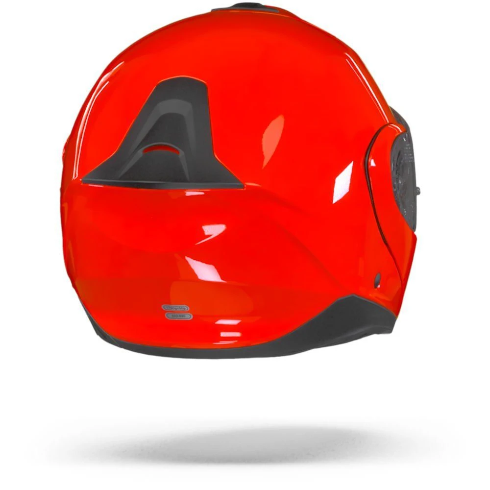 Scorpion EXO-930 Solid Neon Red Modular Helmet - Image 3