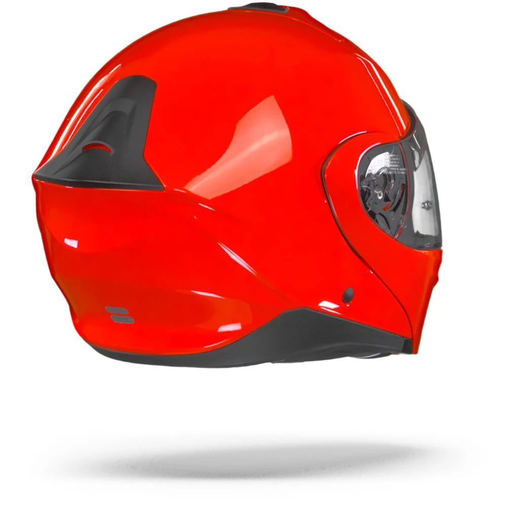 Scorpion EXO-930 Solid Neon Red Modular Helmet - Image 2