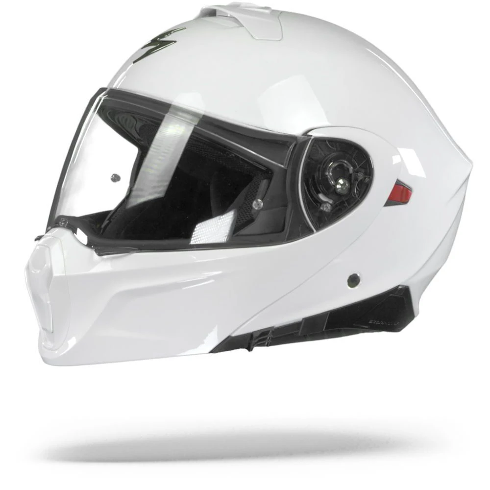 Scorpion EXO-930 Solid White Modular Helmet - Image 5