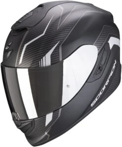 Scorpion EXO-1400 Air Fortuna Matt Black Silver Full Face Helmet