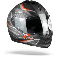 Scorpion EXO-1400 Air Attune Matt Black Red Full Face Helmet