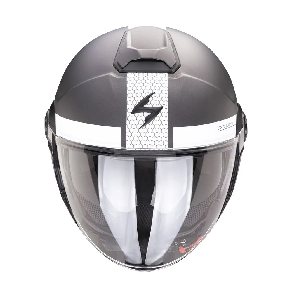 Scorpion Exo-City II Short Matt Silver-White - Image 2