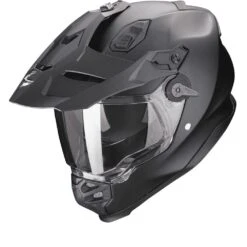 Scorpion ADF-9000 Air Solid Matt Pearl Black Adventure Helmet