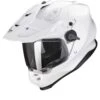 Scorpion ADF-9000 Air Solid Pearl White Adventure Helmet