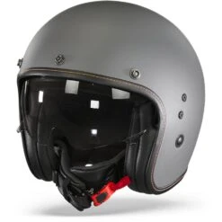 Scorpion Belfast Evo Matt Cement Grey Jet Helmet
