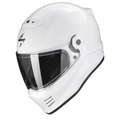 Scorpion Covert FX Solid White Full Face Helmet