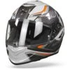 Scorpion EXO-1400 Air Attune Grey-Black-Red Full Face Helmet