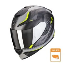 Scorpion Exo-1400 Evo Air Attune Matt Grey-Black-Neon Yellow