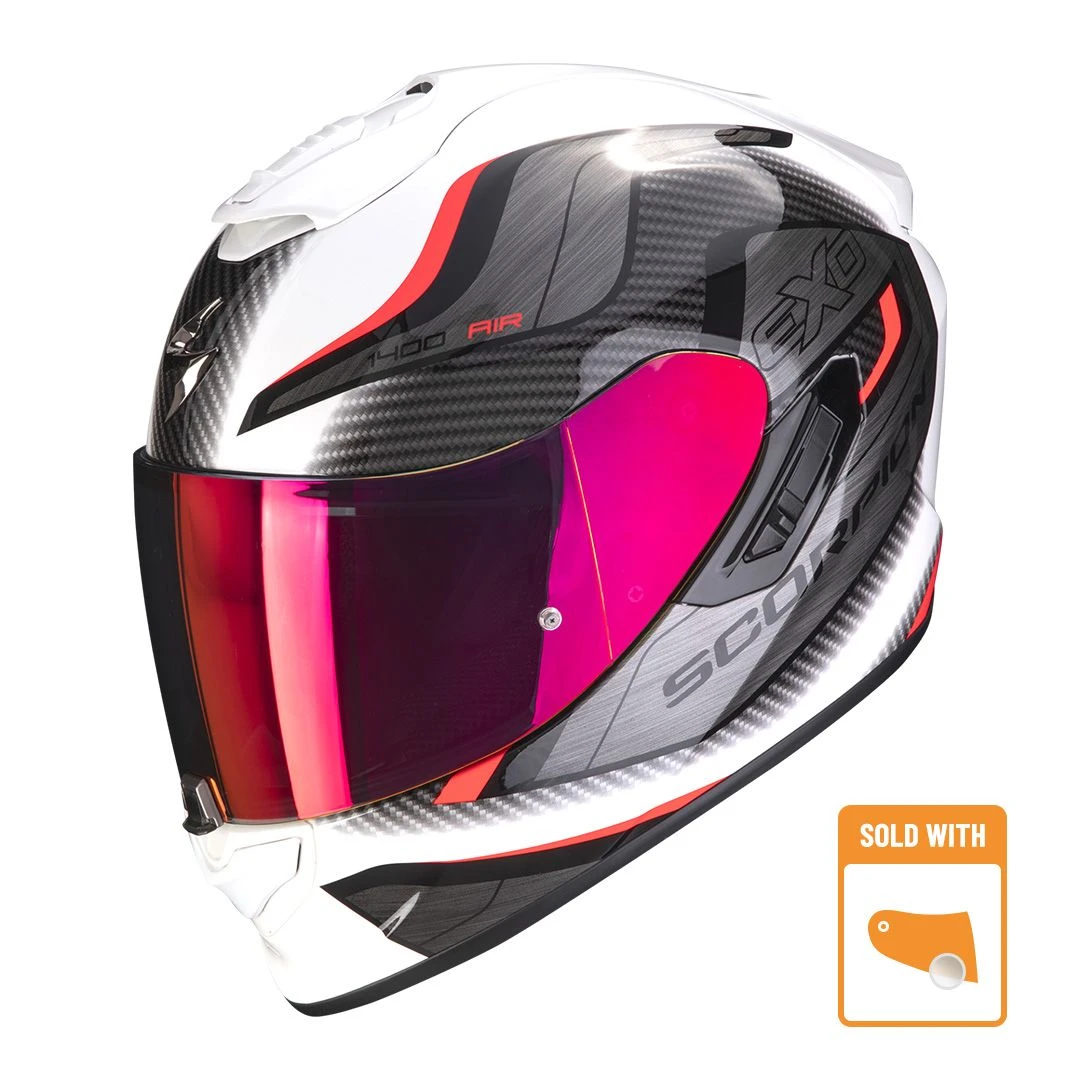 Scorpion Exo-1400 Evo Air Attune White-Red