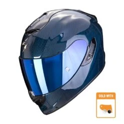 Scorpion Exo-1400 Evo Carbon Air Solid Blue
