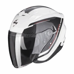 Scorpion EXO-230 Fenix Pearl White-Black Jet Helmet