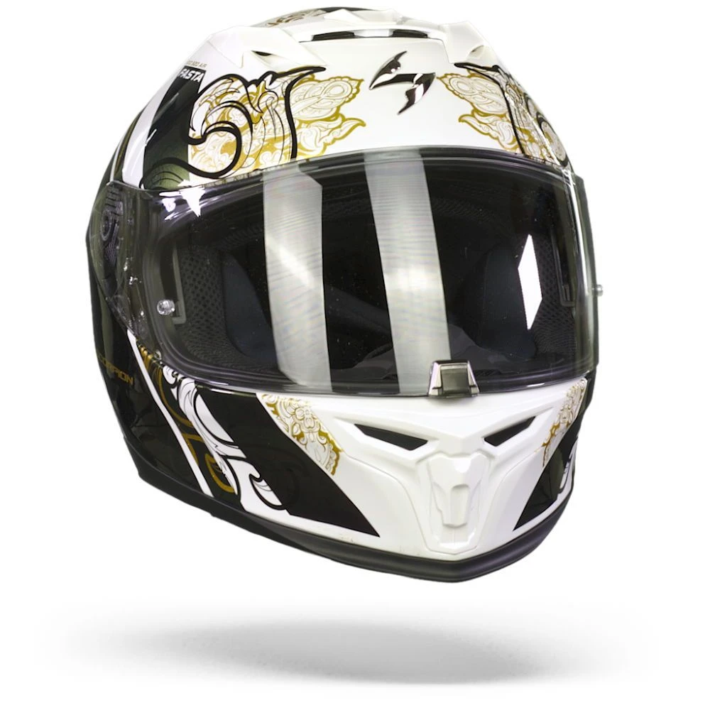 Scorpion EXO-520 Air Fasta White Chameleon Full Face Helmet - Image 3