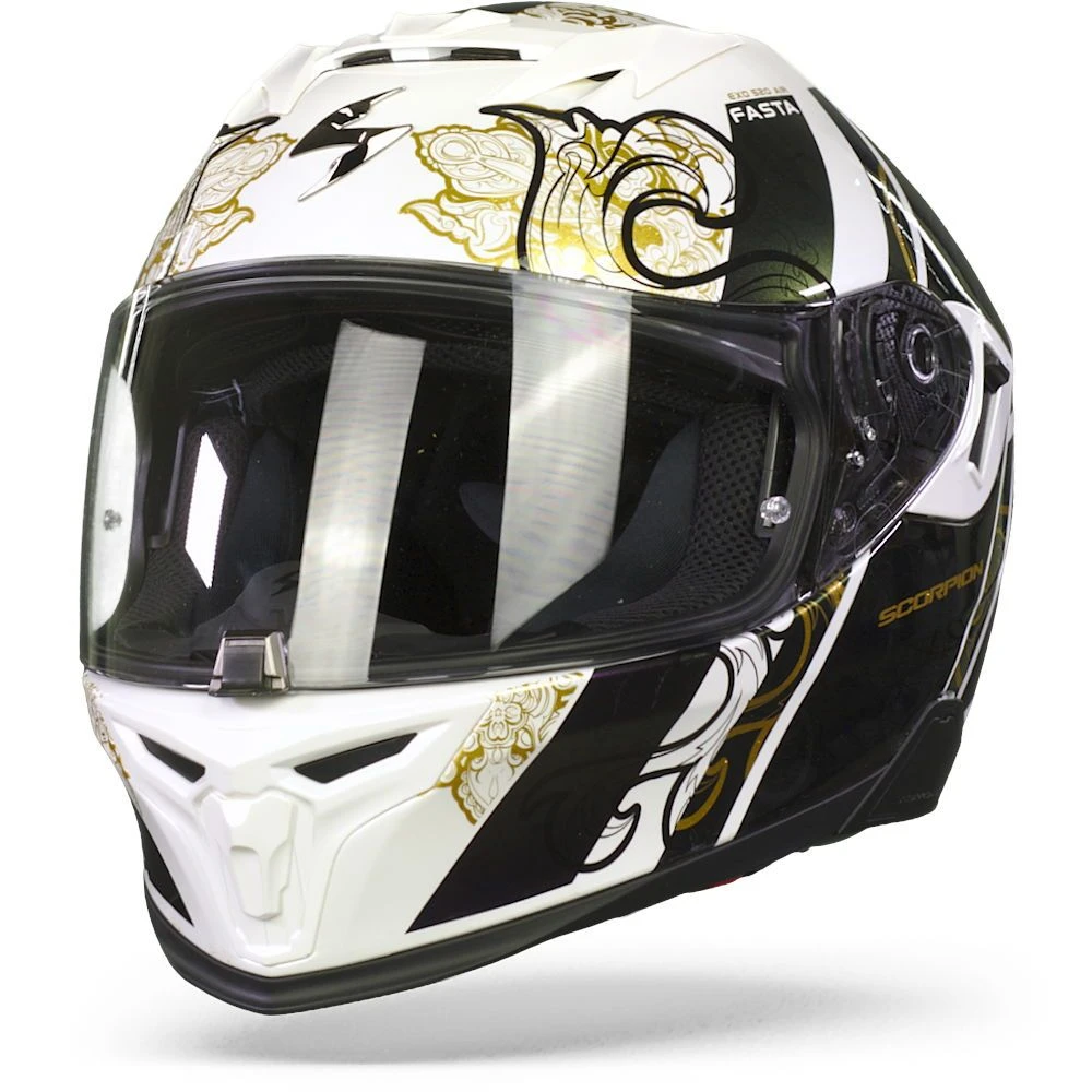 Scorpion EXO-520 Air Fasta White Chameleon Full Face Helmet