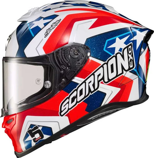 Scorpion EXO-R1 Air Alvaro Bautista Laguna Seca Helmet