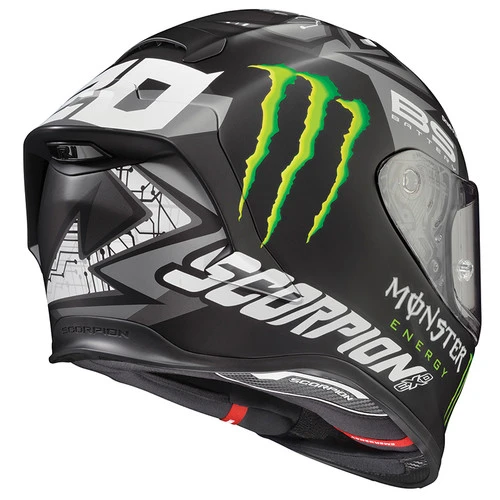 Scorpion EXO-R1 Air Fabio Quartararo Monster Replica Helmet - Image 9