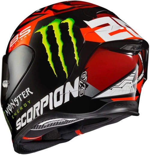 Scorpion EXO-R1 Air Fabio Quartararo Monster Replica Helmet - Image 4