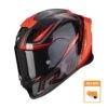 Scorpion Exo-R1 Evo Air Gaz Metal Black-Red