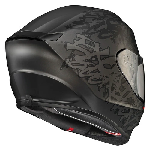 Scorpion EXO-R420 Grunge Helmet - Image 4