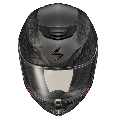 Scorpion EXO-R420 Grunge Helmet - Image 3