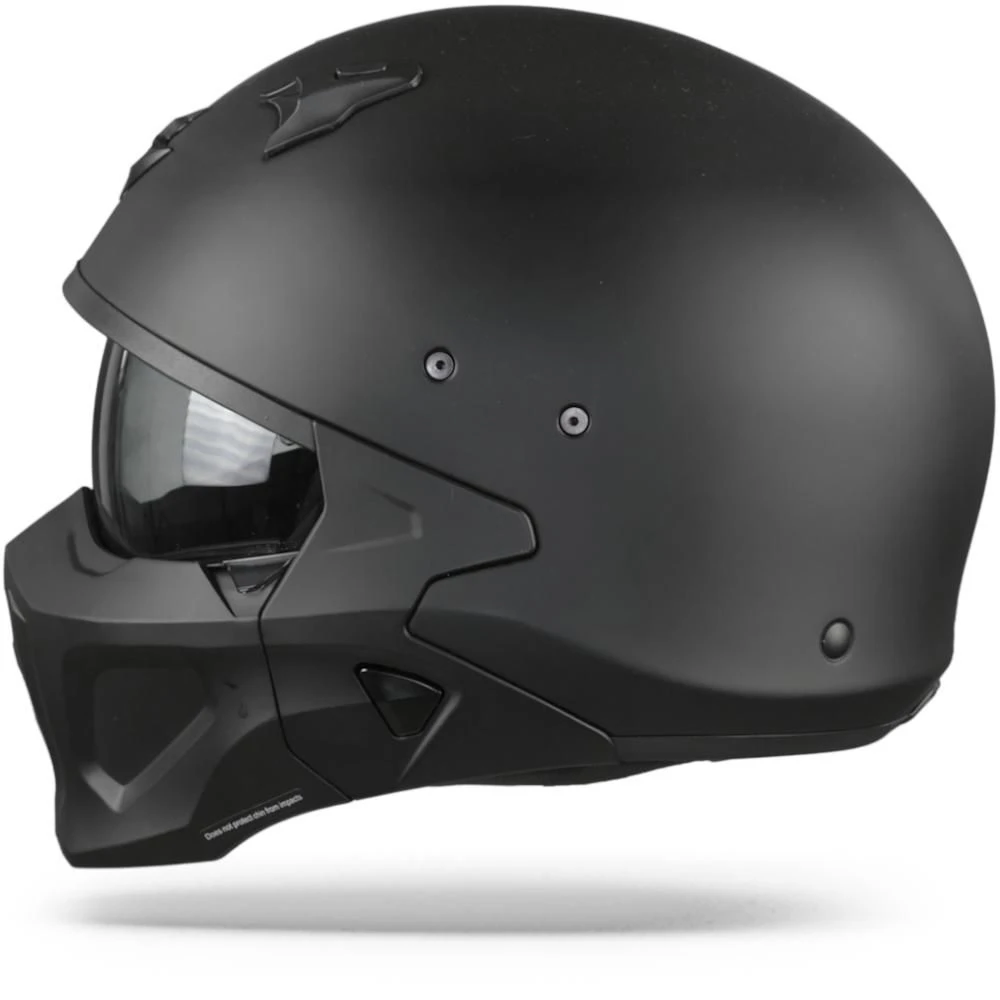 Scorpion Covert-X Solid Matt Black Jet Helmet - Image 2