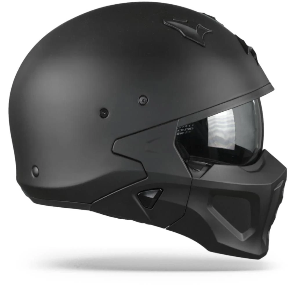 Scorpion Covert-X Solid Matt Black Jet Helmet - Image 4