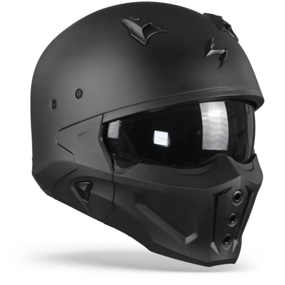 Scorpion Covert-X Solid Matt Black Jet Helmet - Image 5