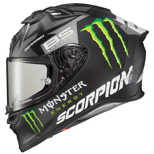 Scorpion EXO-R1 Air Fabio Quartararo Monster Replica Helmet - Image 7