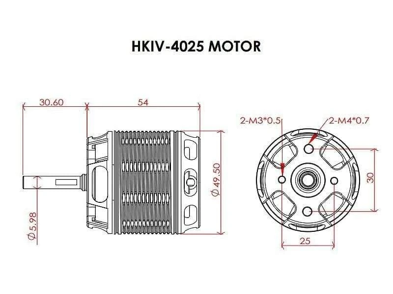 Scorpion HKIV-4025-520KV Brushless Motor - Image 2