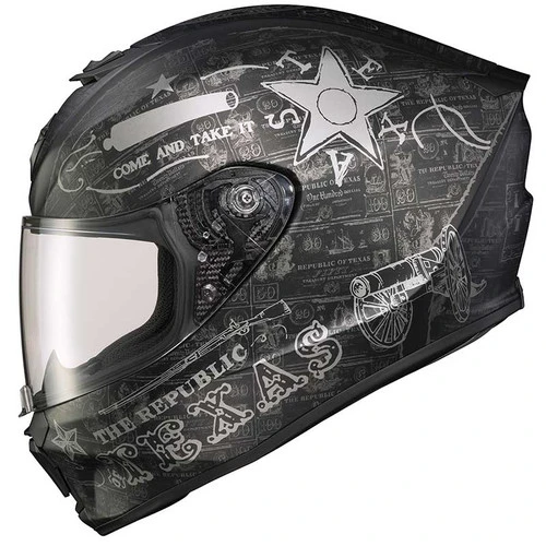 Scorpion EXO-R420 Lone Star Helmet - Image 5