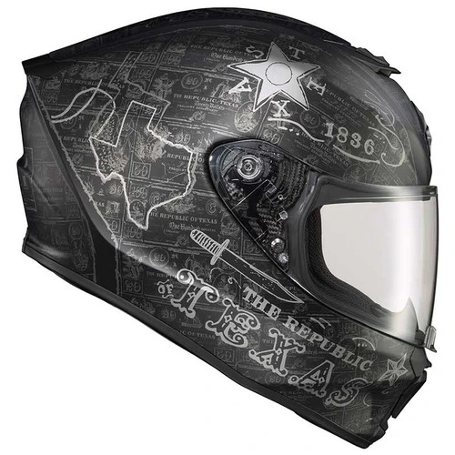 Scorpion EXO-R420 Lone Star Helmet - Image 6