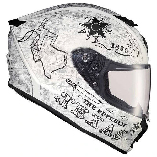 Scorpion EXO-R420 Lone Star Helmet - Image 4