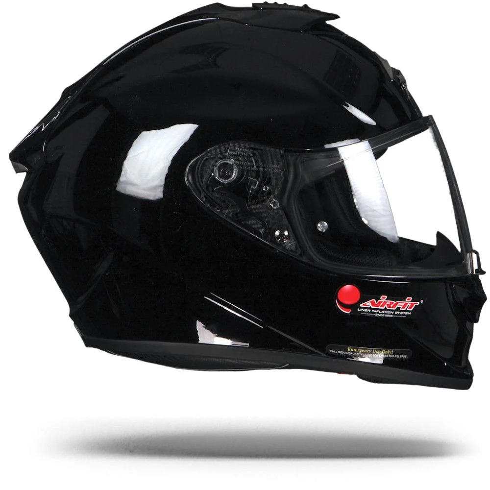 Scorpion EXO-1400 Air Solid Glossy Black Full Face Helmet - Image 4