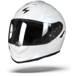 Scorpion EXO-1400 Air Solid Pearl White Full Face Helmet