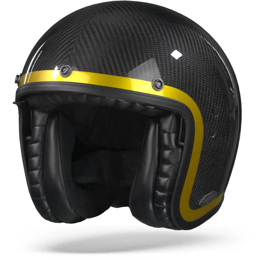 Scorpion Belfast Carbon Lofty Gold Jet Helmet